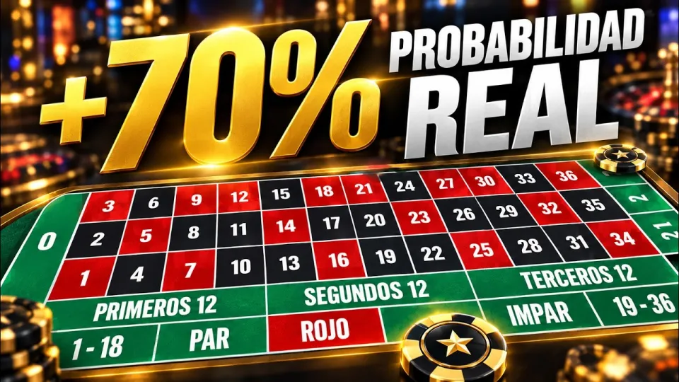 ESTRATEGIA RULETA CASINO 2026: Sistema 3/2 explicado FÁCIL para principiantes